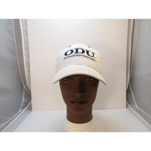 Old Dominion University Hat The Game Men's OSFM White ODU Baseball Cap
